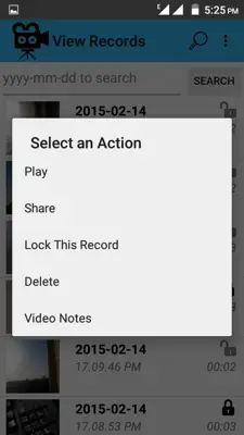 Smart Video Recorder android App screenshot 2